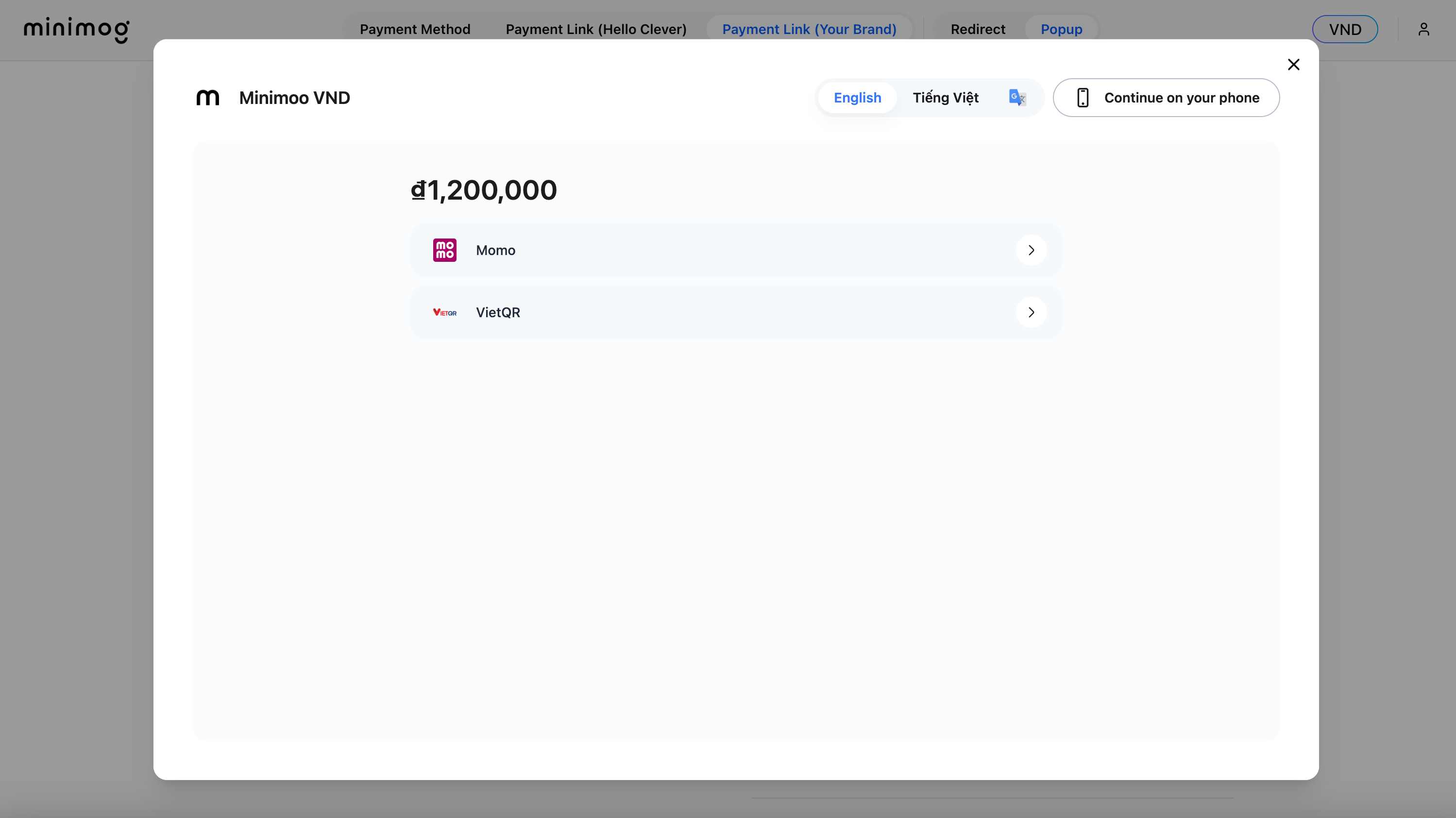 Popup UX