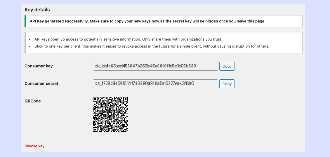 Generated credentials